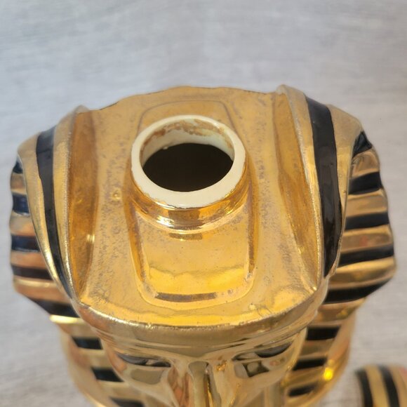 Vintage Michter's King Tutankhamun Whiskey Decanter - Picture 7 of 7